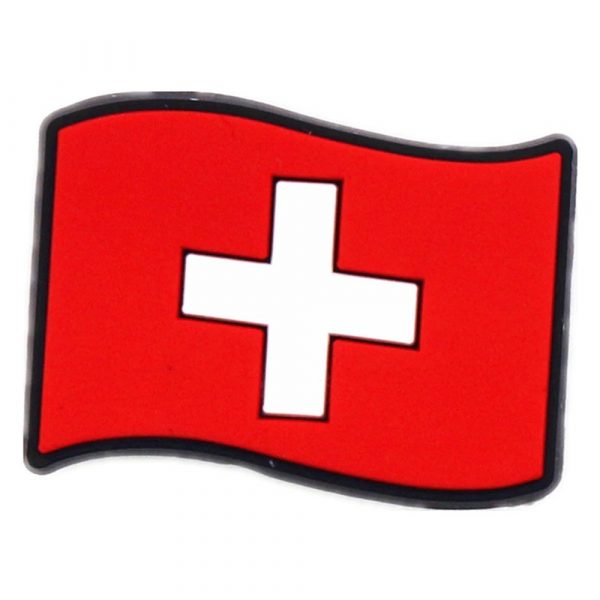 Switzerland Flag Shoe Charm For Croc