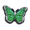 Colorful Butterfly Croc Charms Green Shoe Charms For Croc