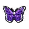 Colorful Butterfly Croc Charms Purple Shoe Charms For Croc