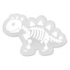 Luminous Croc Charms Fluorescent White Dinosaur Skeleton Shoe Charms For Croc 1