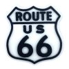 Transportation Route US 66 Sign Croc Charms Route US 66 Sign Shoe Charms For Croc