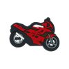 Transportation Red Motorcycle Croc Charms Shoe Charms For Croc