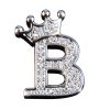 Letter B With A Crown Croc Charms Shoe Charms For Croc (Copy)