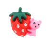 Cute Strawberry Bear Croc Charms Red Shoe Charms For Croc