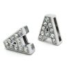 Bling Rhinestone Letter A Croc Charms Shoe Charms For Croc
