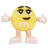 M&M Friends Croc Charms Yellow Shoe Charms For Croc