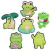 Frog 6 PCS/Set Croc Charms Cute Shoe Charms For Croc
