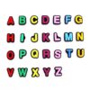 Alphabet 26 PCS/Set Croc Charms Colorful Shoe Charms For Croc