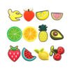 Lovely Fruit 12 PCS/Set Croc Charms Food Shoe Charms For Croc