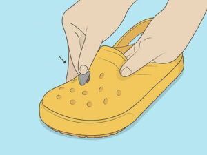 How to Put charms on shoes